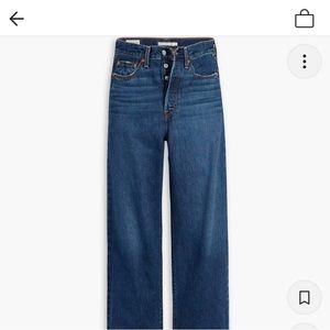 Levi’s Ribcage Straight Ankle Jean